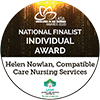 National Finalist Individual Award - Helen Nowlan